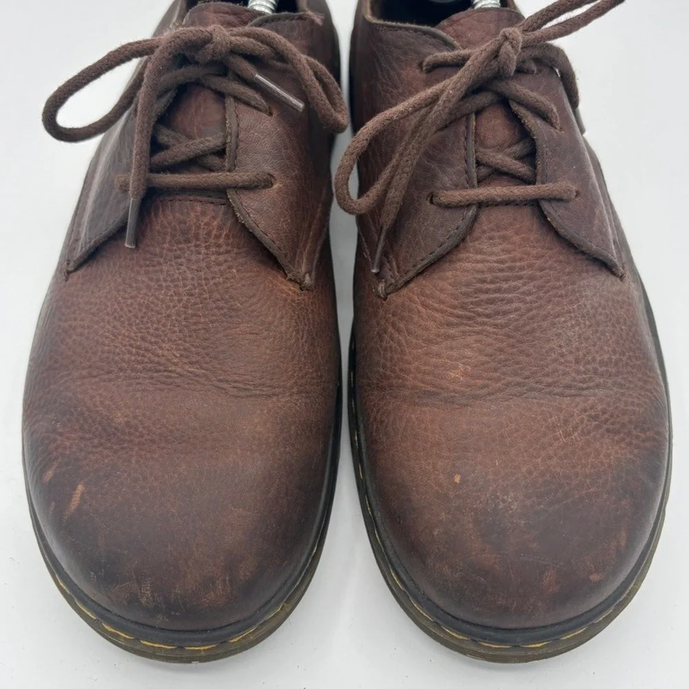 Dr. Martens Elsfield Lace Up Shoes Mens 11 Brown Leather Derby Oxford Gorpcore